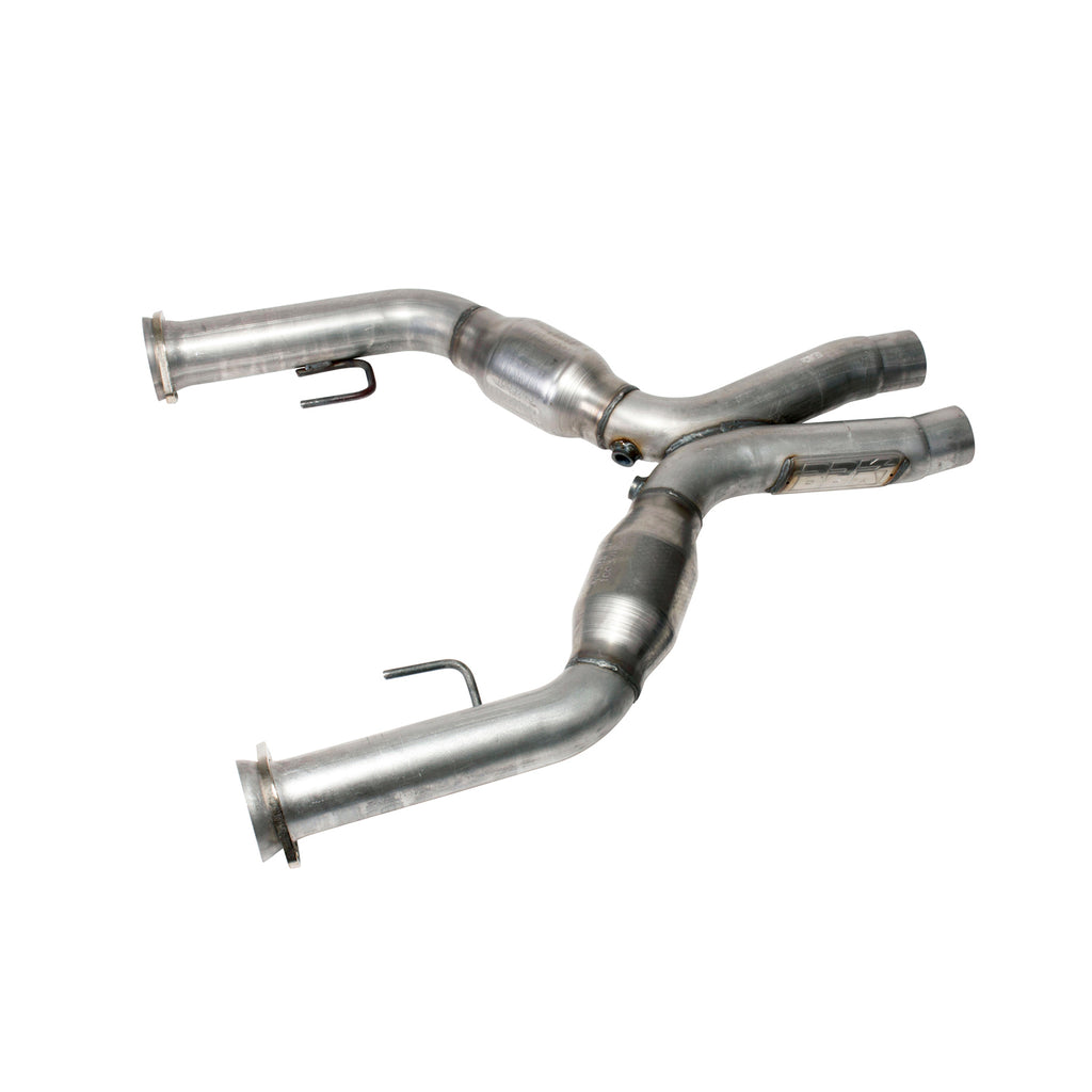 Ford Mustang GT 2-3/4 Short High Flow Catted X Pipe 05-10 - BBK Performance