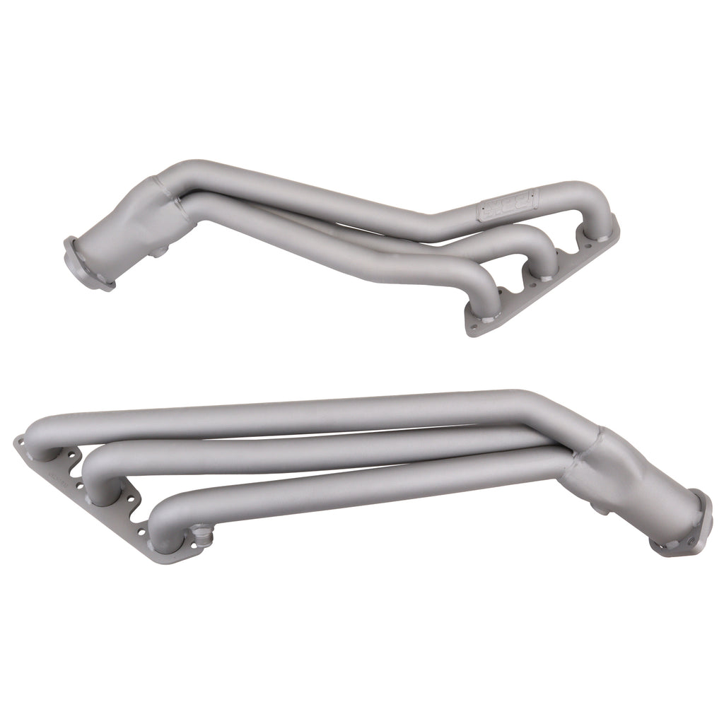 Ford Mustang V6 1-5/8 Long Tube Exhaust Headers Polished Silver Ceramic 99-04 - BBK Performance