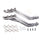 Ford Mustang GT 1 5/8 Long Tube Exhaust Headers Polished Silver Ceramic 05-10 - BBK Performance