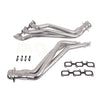 Ford Mustang V6 3.7 1-3/4 Long Tube Exhaust Headers Polished Silver Ceramic 11-17 - Reconditioned - BBK Performance