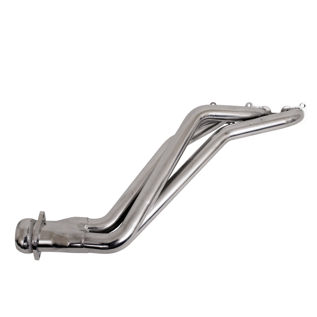 Ford Mustang V6 3.7 1-3/4 Long Tube Exhaust Headers Polished Silver Ceramic 11-17 - BBK Performance