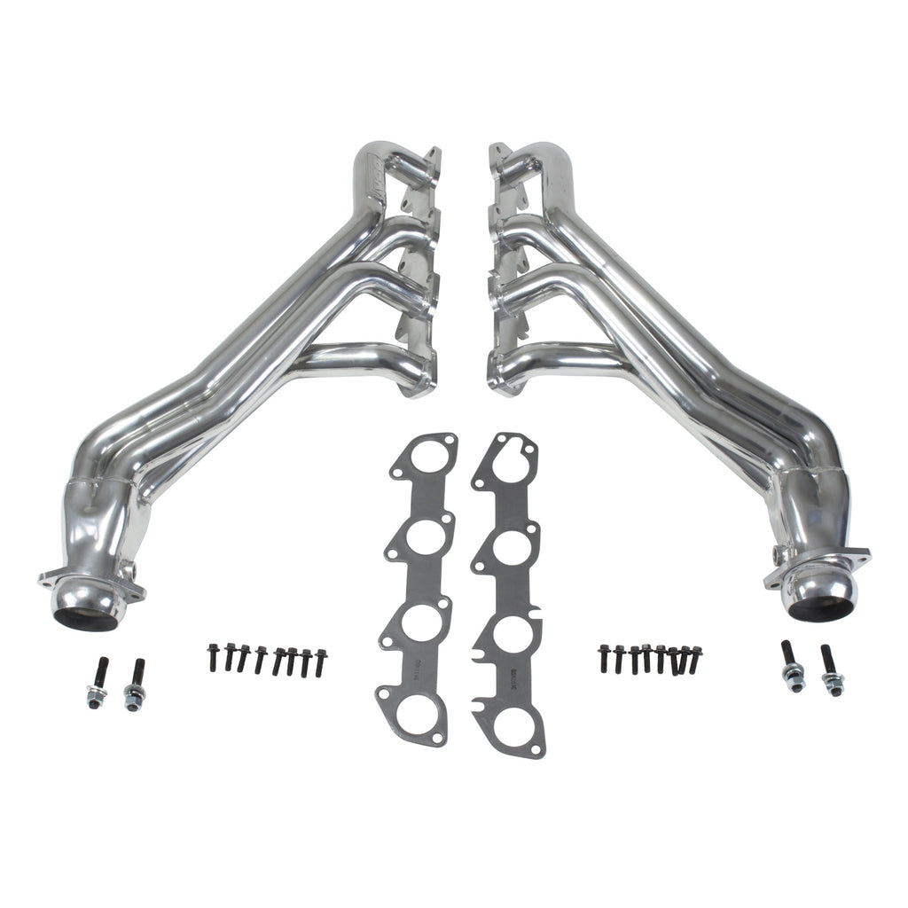 Dodge Charger Challenger SRT8 HellCat 6.2 1-7/8 Full Length Exhaust Headers Polished Silver Ceramic 06-23 - Reconditioned - BBK Performance