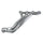Dodge Charger Challenger SRT8 HellCat 6.2 1-7/8 Full Length Exhaust Headers Polished Silver Ceramic 06-23 - Reconditioned - BBK Performance
