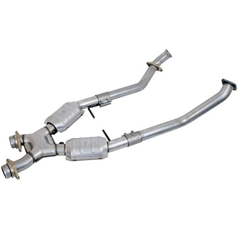 Ford Mustang GT 2-1/2 High Flow Catted X Pipe 96-98 - BBK Performance