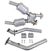 Ford Mustang GT 2-1/2 High Flow Catted X Pipe 99-04 - BBK Performance