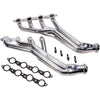 Chevrolet Camaro Firebird 5.7 LS1 1-3/4 Long Tube Exhaust Headers Polished Silver Ceramic 98-02 - Reconditioned - BBK Performance
