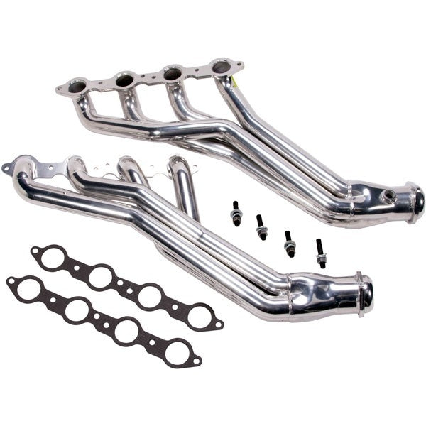 Chevrolet Camaro Firebird 5.7 LS1 1-3/4 Long Tube Exhaust Headers Polished Silver Ceramic 98-02 - Reconditioned - BBK Performance