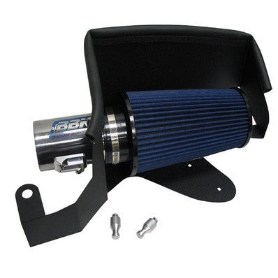Ford Mustang GT Cold Air Intake Kit Powder Coated Chrome 2010 - BBK Performance