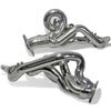 Ford Mustang GT 5.0 1-3/4 Shorty Exhaust Headers Polished Silver Ceramic 15-17 - BBK Performance