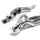 Ford Mustang GT 1-7/8 Long Tube Exhaust Headers Polished Silver Ceramic 11-23 - BBK Performance