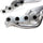 Ford Mustang GT 1-7/8 Long Tube Exhaust Headers Polished Silver Ceramic 11-23 - BBK Performance