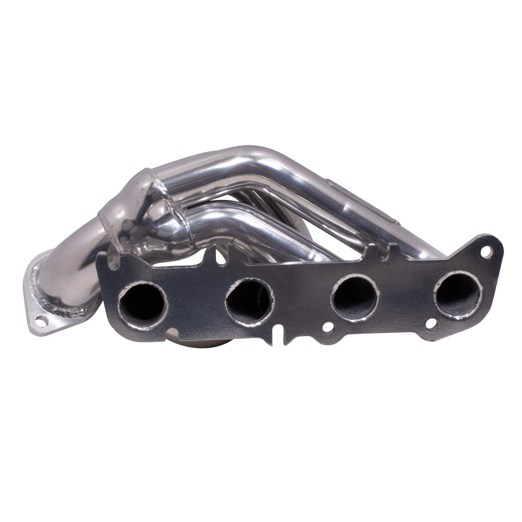 Ford F150 5.0 Coyote 1-3/4 Shorty Tuned Length Exhaust Headers Polished  Silver Ceramic 11-14