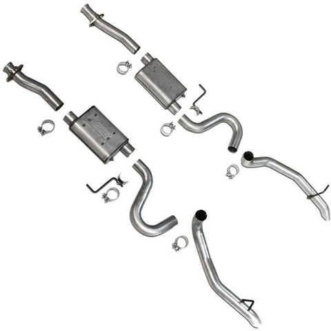 Ford Mustang GT Varitune Cat Back Exhaust Kit 87-93 - BBK Performance