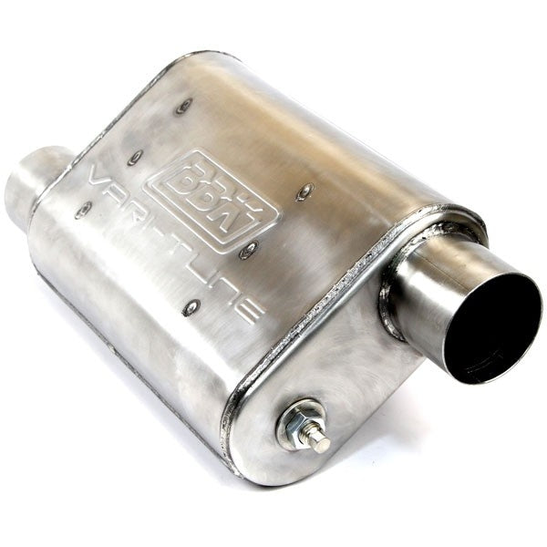 Varitune Adjustable Muffler Double Offset 2.75 Inch Stainless - Reconditioned - BBK Performance