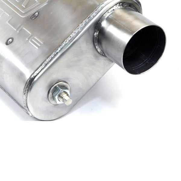 Varitune Adjustable Muffler Double Offset 2.75 Inch Stainless - Reconditioned - BBK Performance