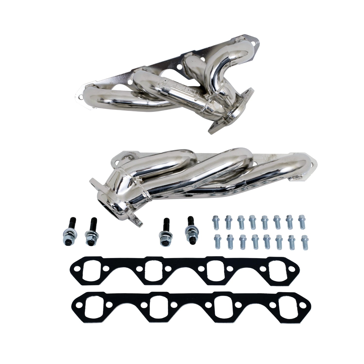 Ford F150 302 5.0 1-5/8 Shorty Exhaust Headers Polished