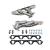 Ford F150 302 5.0 1-5/8 Shorty Exhaust Headers Polished Silver Ceramic 87-95 - BBK Performance