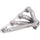 Ford F150 351 5.8 1-5/8 Shorty Exhaust Headers Polished Silver Ceramic 87-95 - Reconditioned - BBK Performance