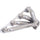 Ford F150 351 5.8 1-5/8 Shorty Exhaust Headers Polished Silver Ceramic 87-95 - BBK Performance