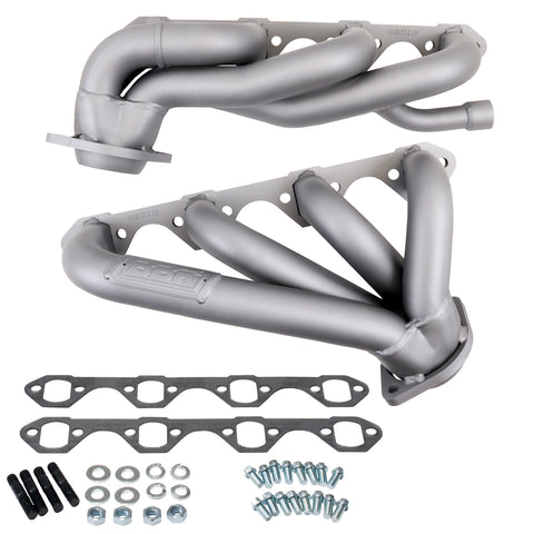 Ford F150 351 5.8 1-5/8 Shorty Exhaust Headers Titanium Ceramic 87-95 - BBK Performance