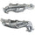 Ford F150 5.4 1-5/8 Shorty Exhaust Headers Polished Silver Ceramic 99-03 - BBK Performance