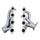 Chevrolet Camaro Firebird LS1 1-3/4 Shorty Exhaust Headers Titanium Ceramic 01-02 - BBK Performance