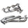 Chevrolet GM Truck SUV 4.8 5.3 1-3/4 Shorty Exhaust Headers Polished Silver Ceramic 99-13 - BBK Performance