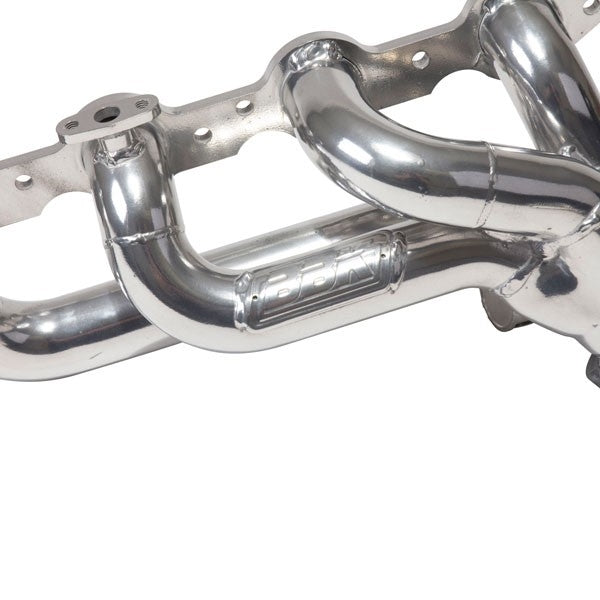 Chevrolet GM Truck SUV 4.8 5.3 1-3/4 Shorty Exhaust Headers Polished Silver Ceramic 99-13 - Reconditioned - BBK Performance
