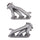 Ford Mustang V6 1-5/8 Shorty Exhaust Headers Titanium Ceramic 99-04 - BBK Performance