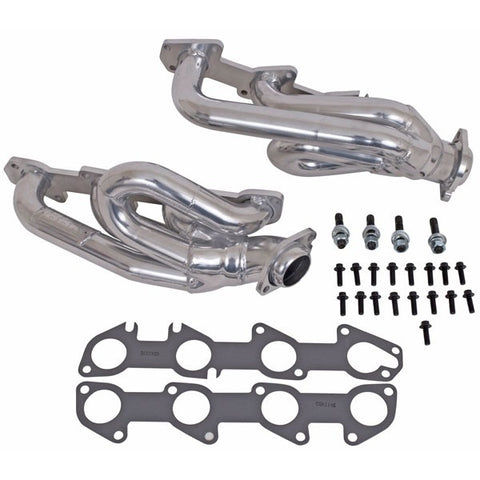 Dodge Ram 1500 Truck 5.7 Hemi 1-3/4 Shorty Exhaust Headers Polished Silver Ceramic 03-08 - BBK Performance