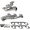 Ford Mustang V6 1-5/8 Shorty Exhaust Headers Polished Silver Ceramic 05-10 - BBK Performance