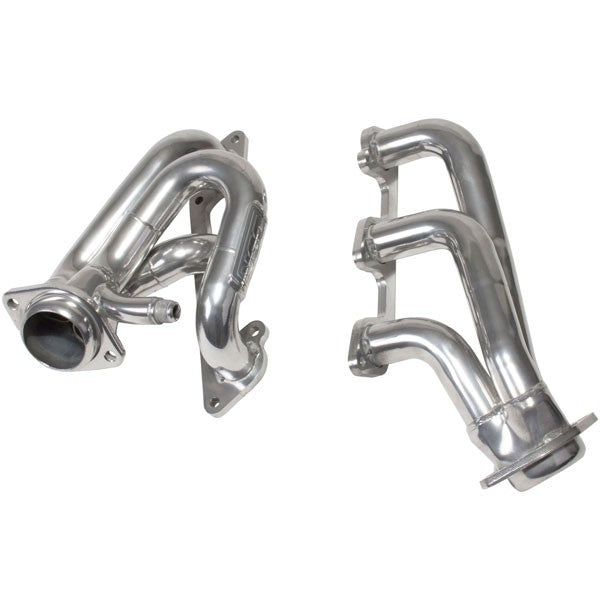 Ford Mustang V6 1-5/8 Shorty Exhaust Headers Polished Silver Ceramic 05-10 - Reconditioned - BBK Performance