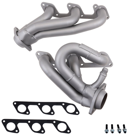 Ford Mustang V6 1-5/8 Shorty Exhaust Headers Titanium Ceramic 05-10 - BBK Performance