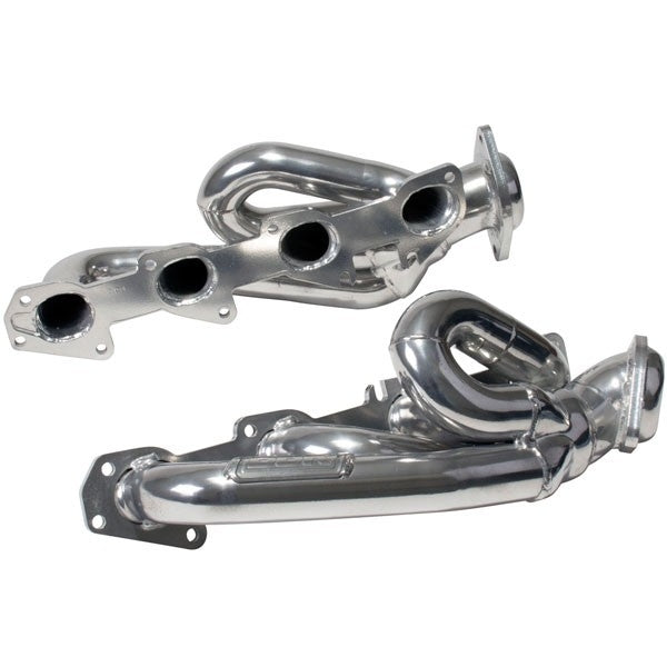 Dodge Ram 1500 Truck 5.7 Hemi 1-3/4 Shorty Exhaust Headers Polished Silver Ceramic 09-18 - Reconditioned - BBK Performance