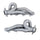 Dodge Ram 1500 Truck 5.7 1-3/4 Shorty Exhaust Headers Titanium Ceramic 19-23 - BBK Performance