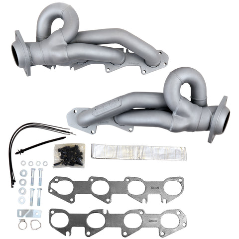 Dodge Ram 1500 Truck 5.7 1-3/4 Shorty Exhaust Headers Titanium Ceramic 19-23 - BBK Performance