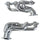 Chevrolet Camaro SS 1-3/4 Shorty Exhaust Headers Polished Silver Ceramic 10-15 - BBK Performance