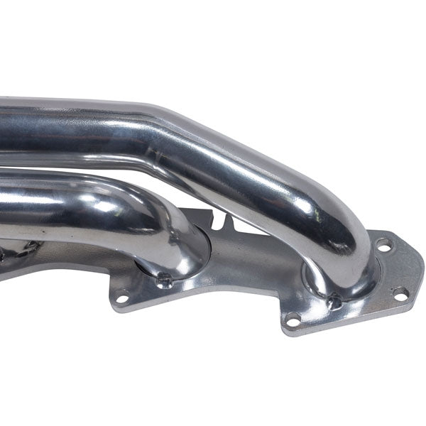 Dodge Challenger Charger 5.7 Hemi 1-3/4 Shorty Exhaust Headers Polished Silver Ceramic 09-23 - BBK Performance