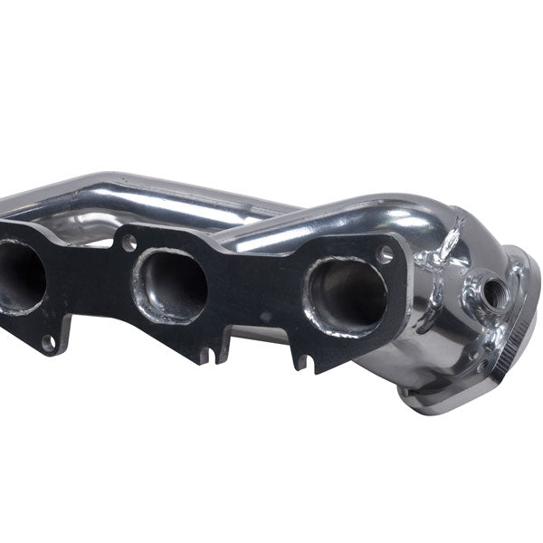 Dodge Challenger Charger 5.7 Hemi 1-3/4 Shorty Exhaust Headers Polished Silver Ceramic 09-23 - BBK Performance