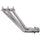 Chevrolet Camaro V6 1-5/8 Long Tube Exhaust Headers With High Flow Cats Polished Silver Ceramic 10-11 - Reconditioned - BBK Performance