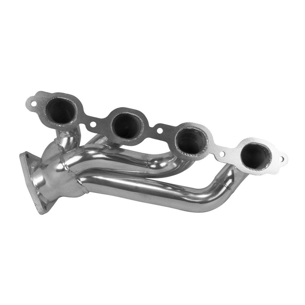 Chevrolet GM Truck 5.3 6.2 1-3/4 Shorty Exhaust Headers Polished Silver Ceramic 14-18 - BBK Performance