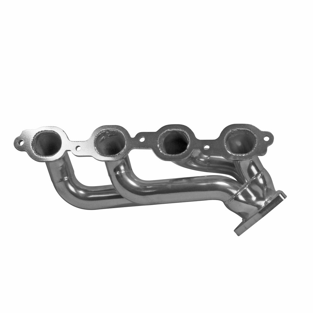 Chevrolet GM Truck 5.3 6.2 1-3/4 Shorty Exhaust Headers Polished Silver Ceramic 14-18 - BBK Performance