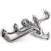Jeep Cherokee Wrangler 4.0 1-1/2 Shorty Exhaust Header Polished Silver Ceramic 91-99 - Reconditioned - BBK Performance