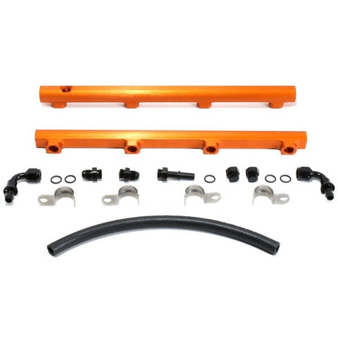 Dodge Challenger Charger 300C Magnum 5.7 and 6.1 Hemi High Flow Billet Aluminum Fuel Rails 05-14 - BBK Performance