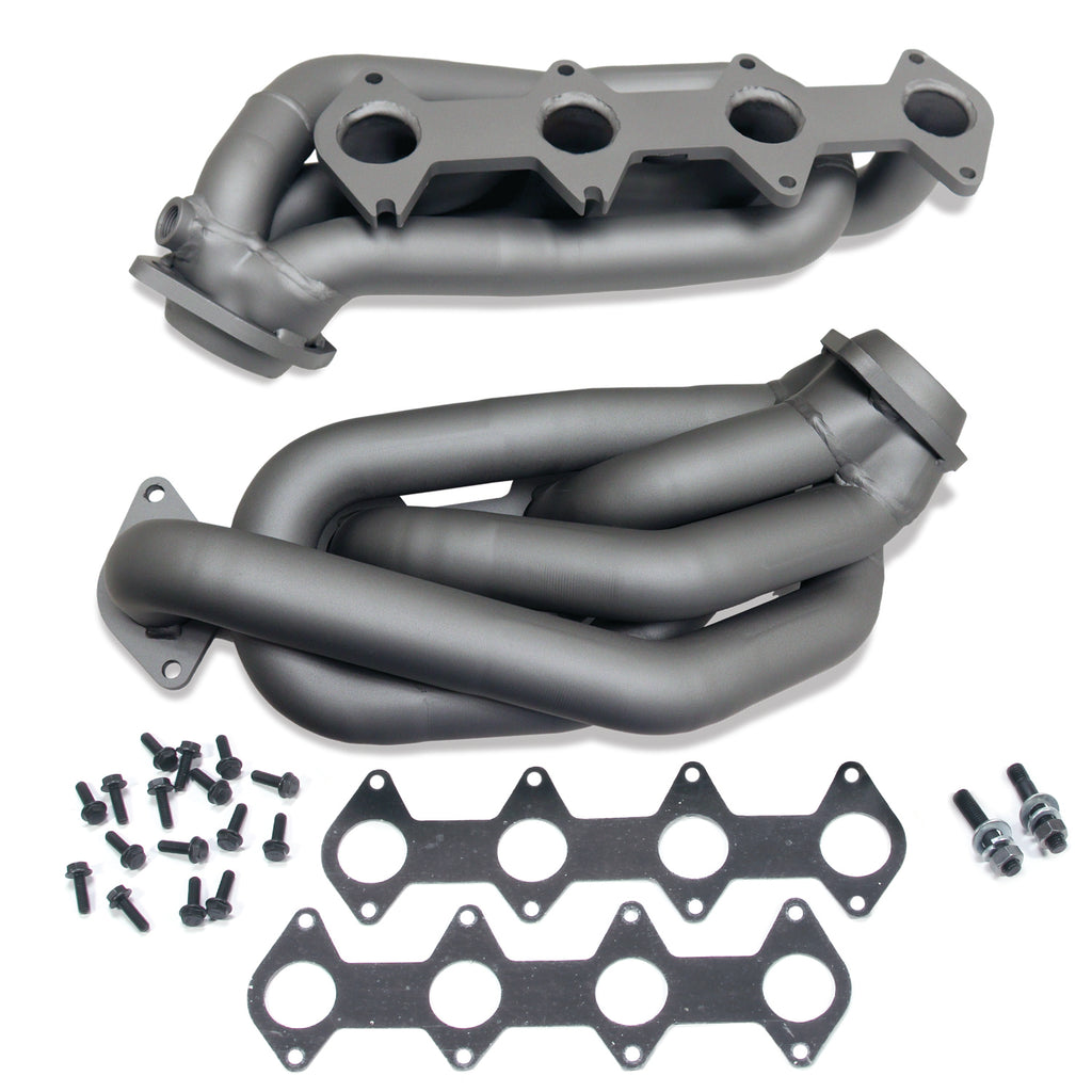 Ford Mustang GT 1-5/8 Shorty Tuned Length Exhaust Headers Titanium Ceramic 05-10 - BBK Performance