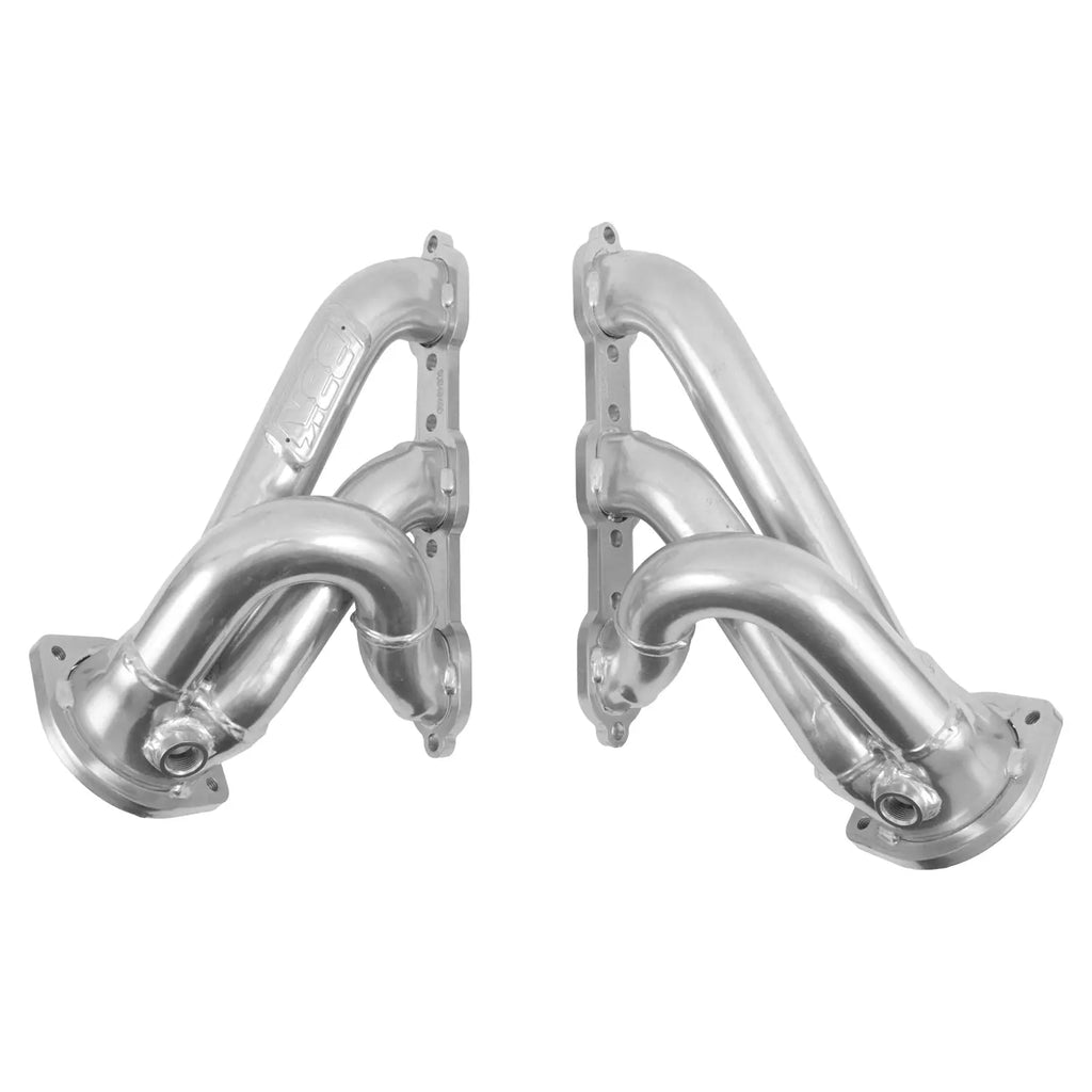 Dodge Challenger Charger 300 V6 3.5 1-5/8 Shorty Headers - Polished Silver Ceramic 06-10 - BBK Performance