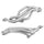 Dodge Ram 5.7L Hemi 1-3/4” Long Tube Exhaust Headers - Polished Silver Ceramic 09-23 - BBK Performance