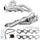 Dodge Ram 1500 5.7L Hemi 1-3/4" Shorty Headers - Polished Silver Ceramic 19-23 - BBK Performance