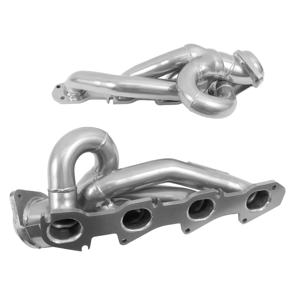 Dodge Ram 1500 5.7L Hemi 1-3/4" Shorty Headers - Polished Silver Ceramic 19-23 - BBK Performance