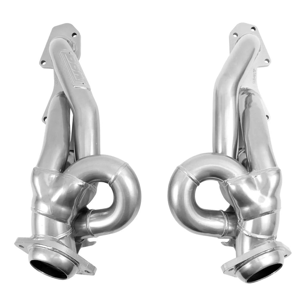 Dodge Ram 1500 5.7L Hemi 1-3/4" Shorty Headers - Polished Silver Ceramic 19-23 - BBK Performance